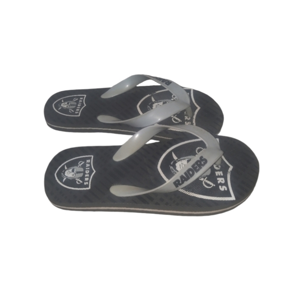 Raiders Flip Flop Sandals Toddler Youth Size 11